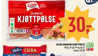 Coop Prix Gilde kjøttpølser tilbud