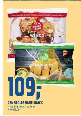 Coop Obs Den stolte hane kyllingnuggets tilbud