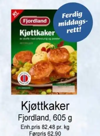 Joker Fjordland kjøttkaker tilbud