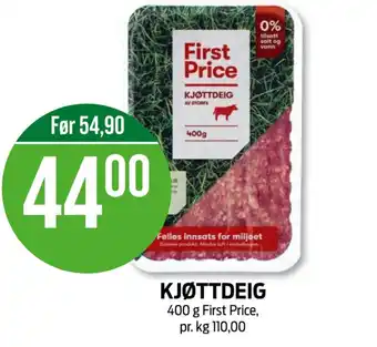 Kiwi First price kjøttdeig tilbud