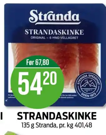 Kiwi Stranda strandaskinke tilbud