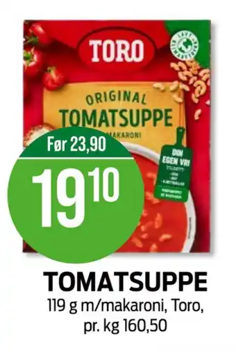 Kiwi Toro tomatsuppe tilbud