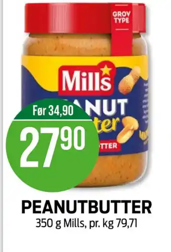 Kiwi Mills peanutbutter tilbud