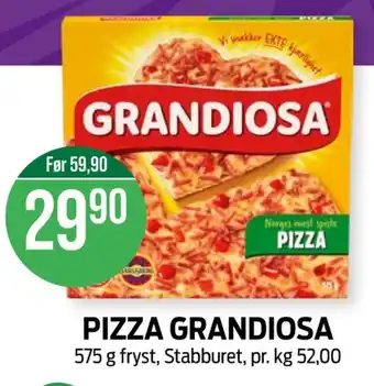 Kiwi Grandiosa pizza tilbud