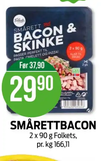 Kiwi Folkets bacon tilbud
