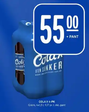 Rema 1000 Cola x brus tilbud
