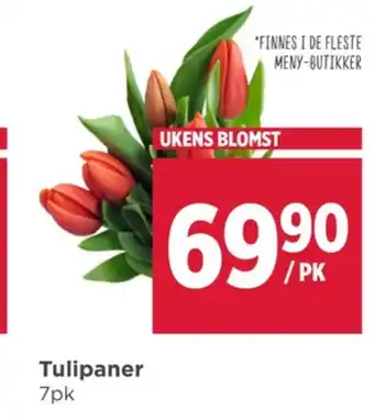 Meny Ukjent bukett tilbud