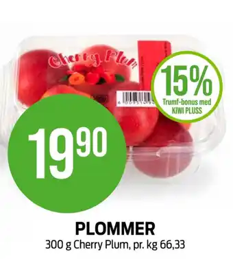 Kiwi Ukjent plommer tilbud