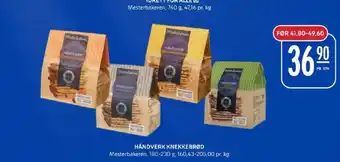 Rema 1000 Mesterbakeren knekkebrød tilbud