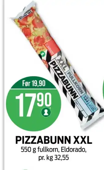 Kiwi Eldorado pizzabunn tilbud