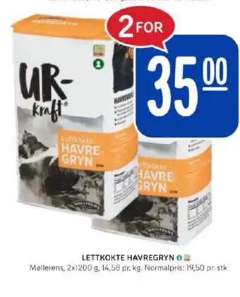 Rema 1000 Urkraft letkogte havregryn tilbud