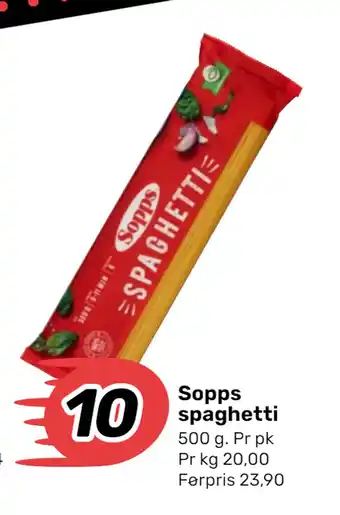 Coop Marked Sopps spaghetti tilbud