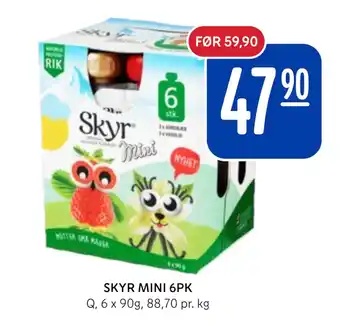 Rema 1000 Skyr mini 6pk tilbud