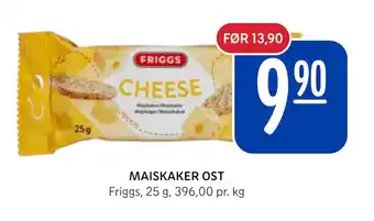 Rema 1000 Maiskaker ost tilbud