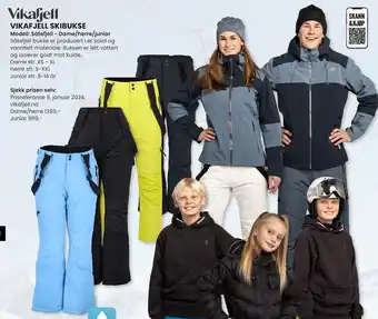 Sport Outlet Vikafjell skibukse tilbud
