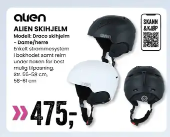 Sport Outlet Alien skihjelm tilbud