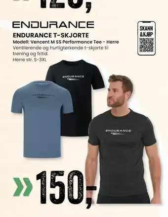 Sport Outlet Endurance t-skjorte tilbud