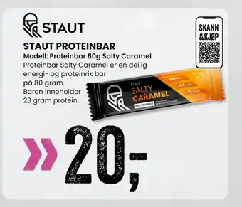 Sport Outlet Staut proteinbar tilbud