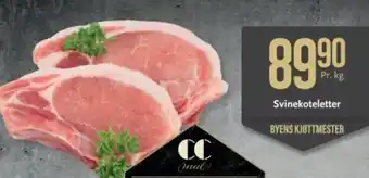 CC Mat Svinekoteletter tilbud