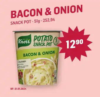 Holdbart BACON & ONION tilbud