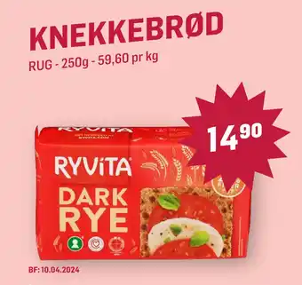 Holdbart KNEKKEBRØD tilbud