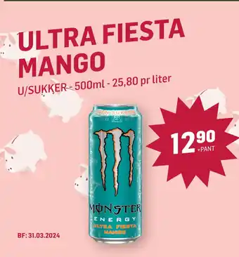 Holdbart ULTRA FIESTA MANGO tilbud