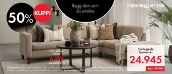 Fagmøbler Hjellegjerde hjørnesofa tilbud