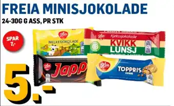 FREIA MINISJOKOLADE
