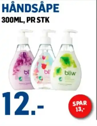 Price Lagerbutikk HÅNDSÅPE tilbud
