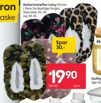 Rusta Ukjent tøfler tilbud