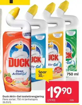 Duck wc rens