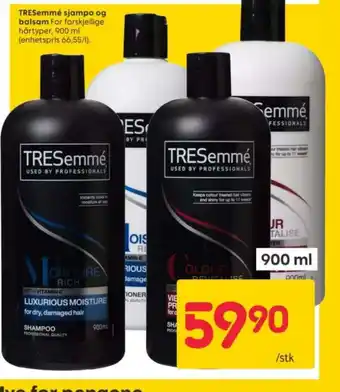 Rusta Tresemmé shampoo tilbud