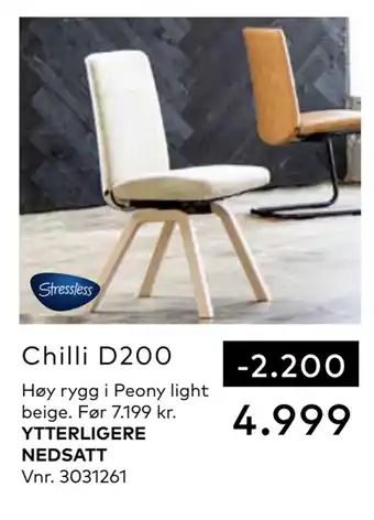 Skeidar Chilli D200 tilbud