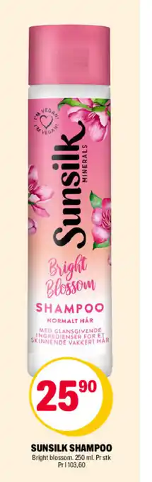 Coop Extra SUNSILK SHAMPOO tilbud