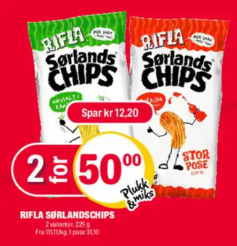 Coop Extra RIFLA SØRLANDSCHIPS tilbud