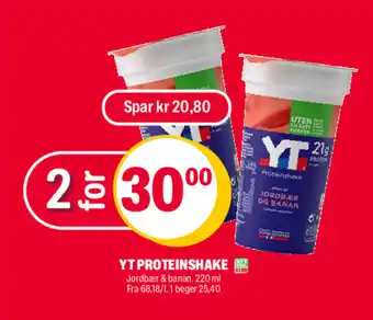 Coop Extra YT PROTEINSHAKE tilbud