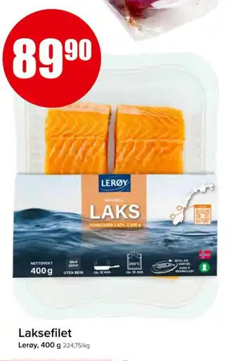 Spar Laksefilet tilbud