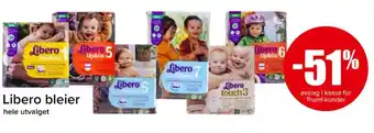 Spar Libero bleier tilbud