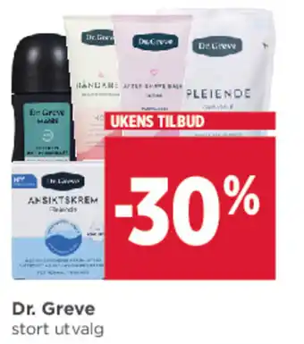 Meny Dr. Greve tilbud