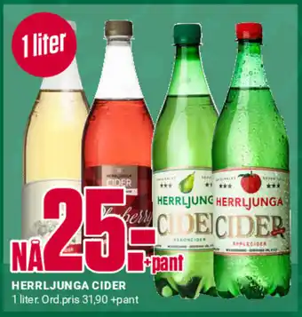 Europris HERRLJUNGA CIDER tilbud
