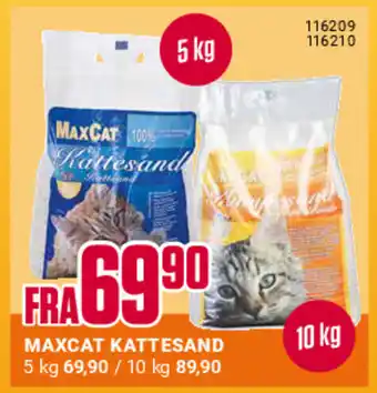 Europris MAXCAT KATTESAND tilbud