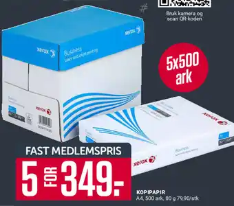 Europris KOPIPAPIR tilbud