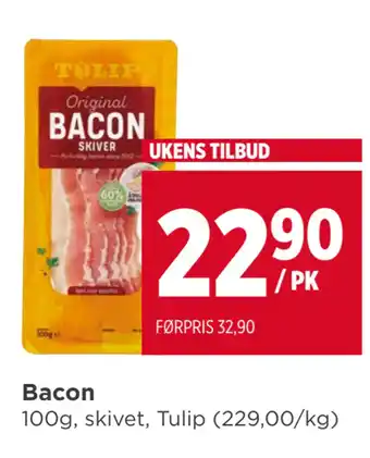 Meny Bacon tilbud