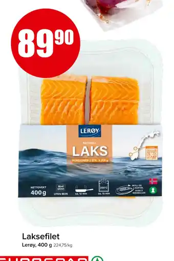 Spar Laksefilet tilbud
