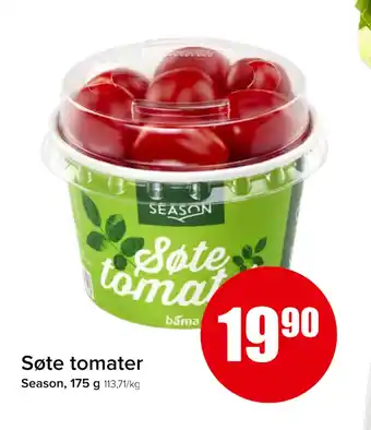 Spar Søte tomater tilbud