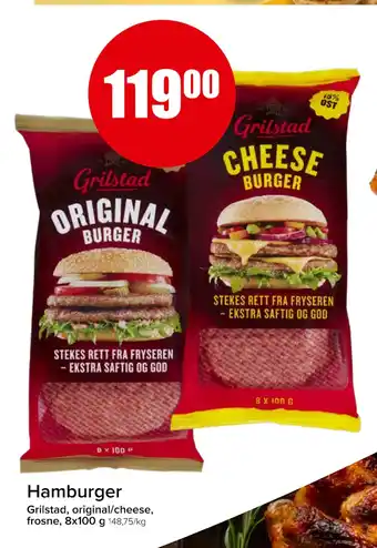 Spar Hamburger tilbud