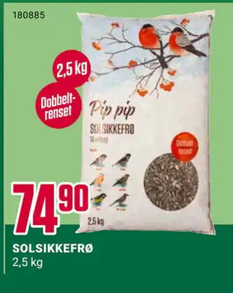 Europris SOLSIKKEFRØ tilbud