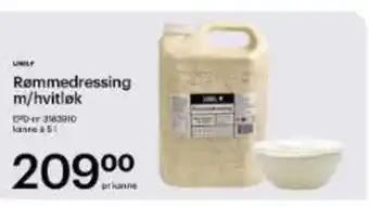 Storcash Rømmedressing m/hvitløk tilbud