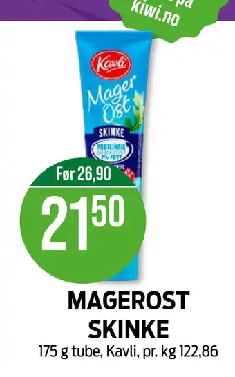 Kiwi MAGEROST SKINKE tilbud