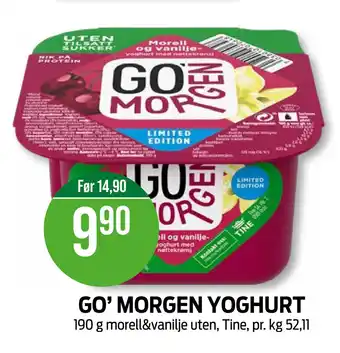 Kiwi GO’ MORGEN YOGHURT tilbud